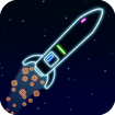 neon-rocket