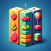 superarcade-fruits-spears-and-cubes